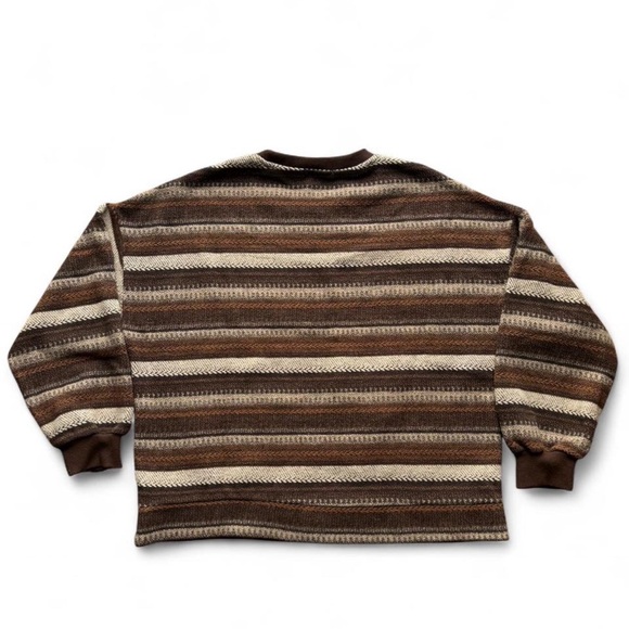 Striped Brown Sweater - Picture 6 of 6